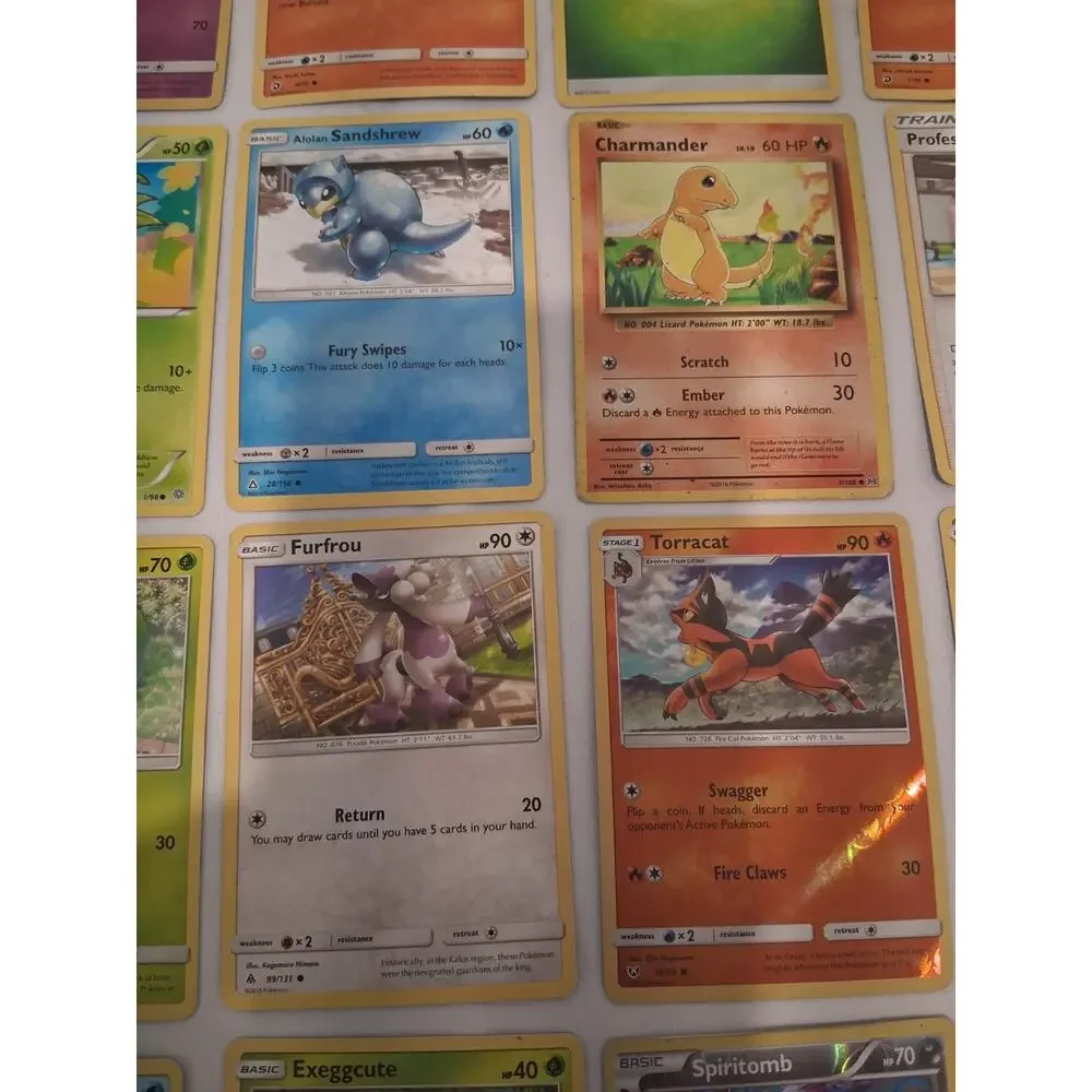 Pokemon Card Lot 20 Singles - Charmander Dragon Majesty, Spiritomb, Latios &...